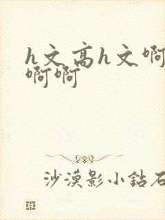 h文高h文啊啊啊啊