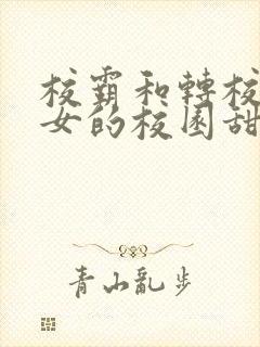 校霸和转校乖乖女的校园甜宠文