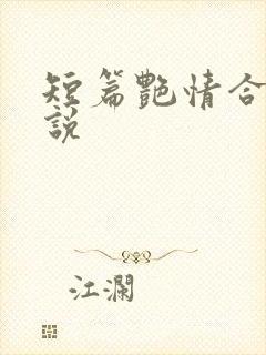 短篇艳情合集小说封面