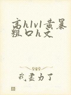 高h1v1黄暴粗口h文