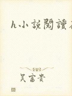 h小说阅读在线封面