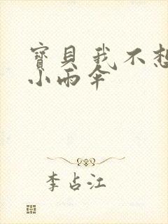 宝贝 我不想带小雨伞封面