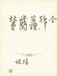 林峰宁欣全文免费阅读.丨