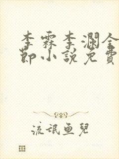 李霖李澜全部章节小说免费阅读笔趣阁