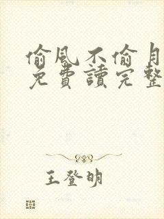 偷风不偷月小说免费读完整版