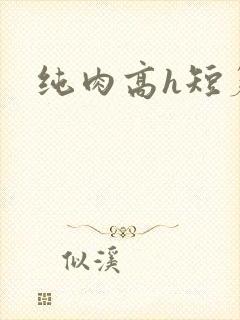 纯肉高h短篇