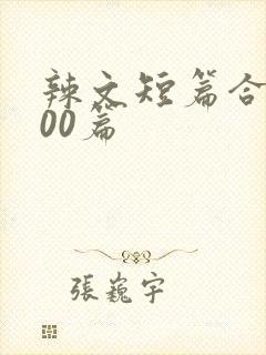 辣文短篇合集500篇封面