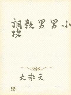 调教男男小说总攻