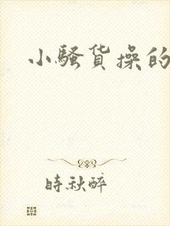 小骚货操的好爽