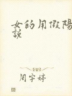 女的用假阳的小说