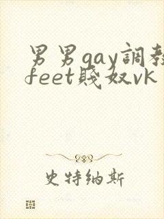 男男gay调教feet贱奴vk