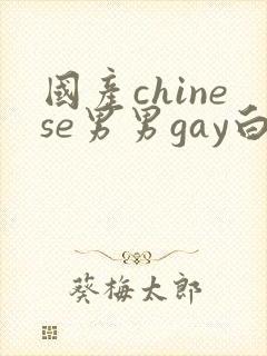 国产chinese男男gay白嫩小受