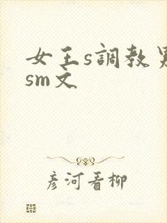 女王s调教男奴sm文