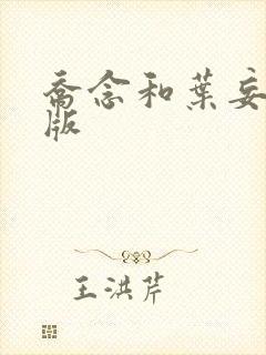 乔念和叶妄川正版