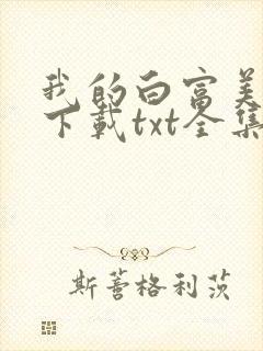 我的白富美老婆下载txt全集