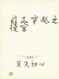 雍正穿越之极品后宫