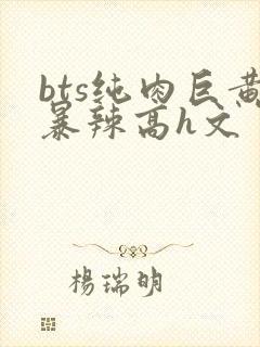 bts纯肉巨黄暴辣高h文