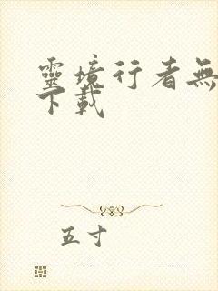 灵境行者无错版下载封面