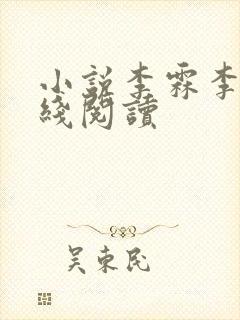 小说李霖李澜在线阅读