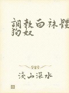 调教白袜体育生狗奴