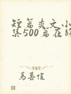 短篇爽文小说合集500篇在线阅读封面