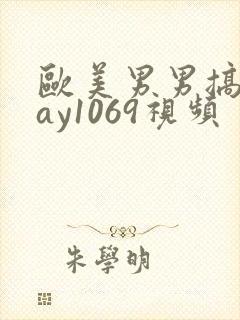 欧美男男搞基gay1069视频