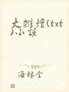 大杂烩(txt)小说