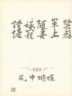 错嫁随军禁欲大佬宠妻上瘾免费