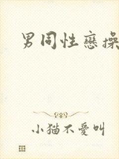 男同性恋操屁眼