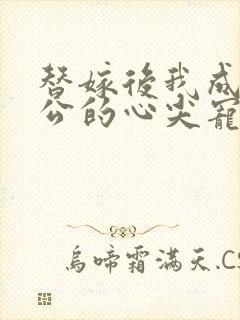 替嫁后我成了老公的心尖宠