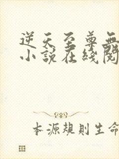 逆天至尊无删减小说在线阅读