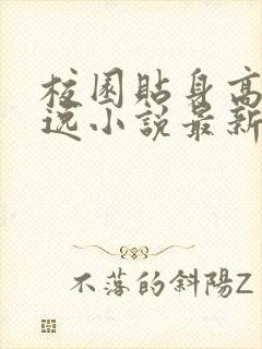 校园贴身高手林逸小说最新章节