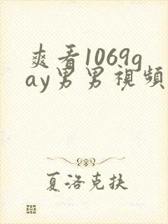 爽看1069gay男男视频