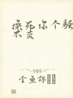 操死你个骚货爽不爽