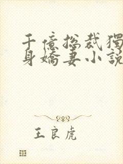 千亿总裁独宠替身娇妻小说完整封面