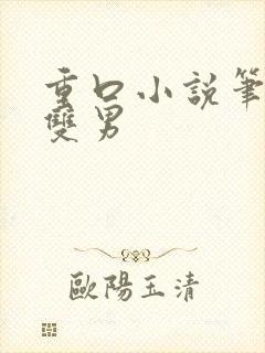 重口小说笔趣阁双男封面