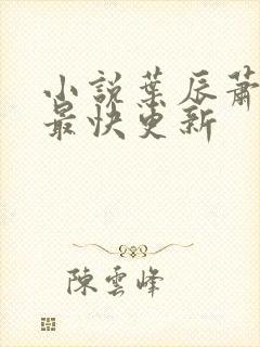 小说叶辰萧初然最快更新