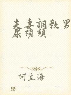 夫妻调教男奴喝尿视频封面