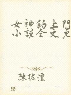 女神的上门豪婿小说全文免费阅读封面