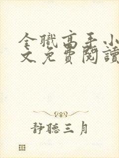 全职高手小说全文免费阅读无弹窗