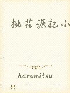 桃花源记小说封面