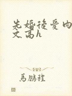 先婚后爱肉多荤文高h封面