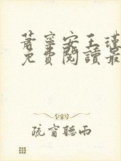 萧宁安王瑾小说免费阅读最新章节