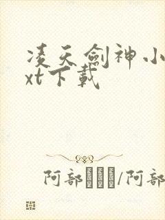 凌天剑神小说txt下载