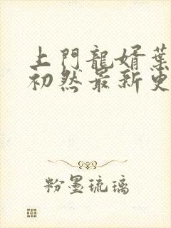 上门龙婿叶辰萧初然最新更新章节