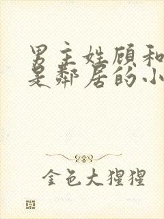 男主姓顾和女主是邻居的小说封面