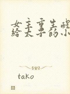 女主重生醒悟嫁给太子的小说