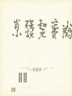 肖强和宋小雪的小说免费阅读