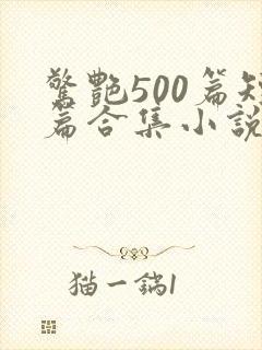 惊艳500篇短篇合集小说txt封面