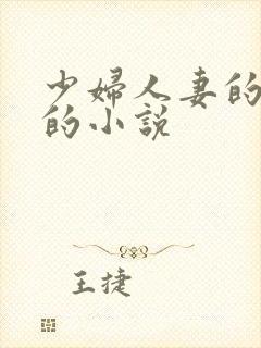 少妇人妻的欲望的小说